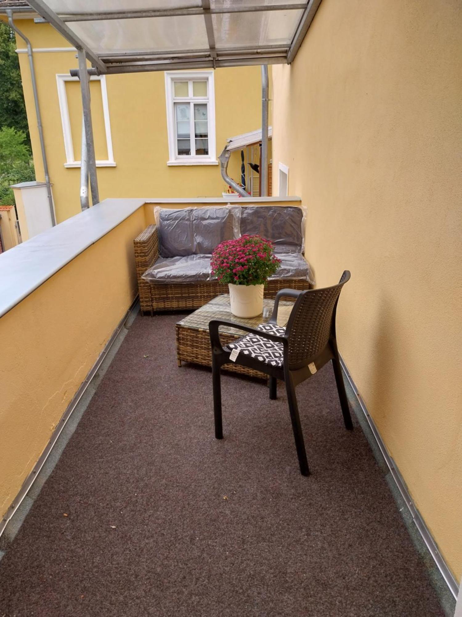 Pension Schlosswache-Zerbst Esterno foto
