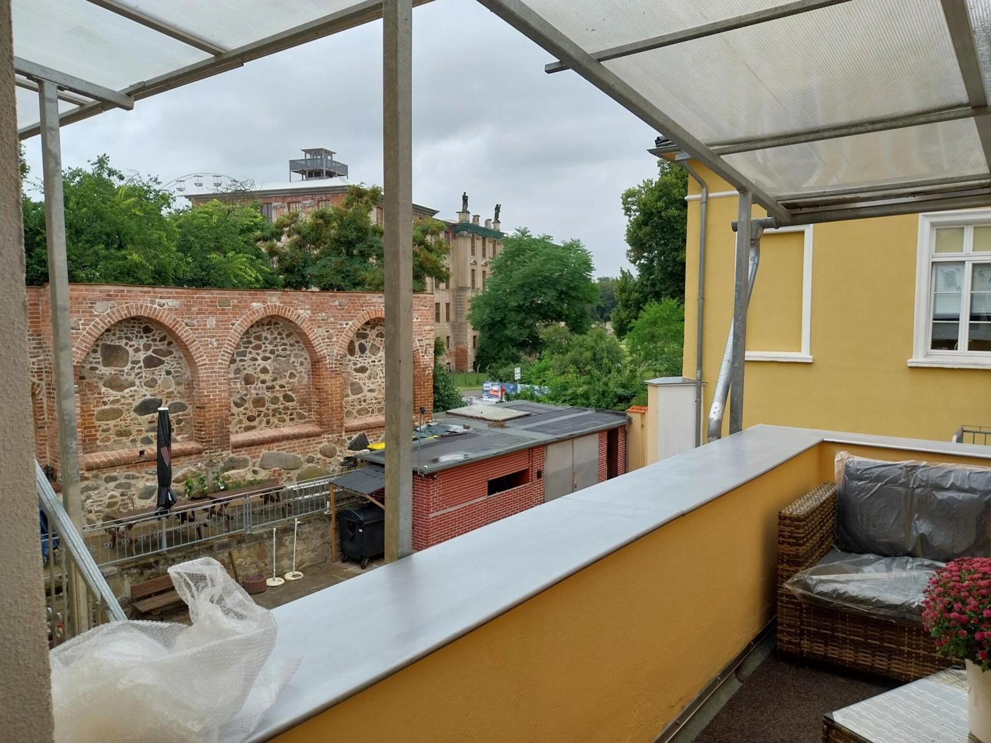 Pension Schlosswache-Zerbst Esterno foto